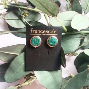 🆕🌱 Francesca's Collection Sparkle Circle Studs